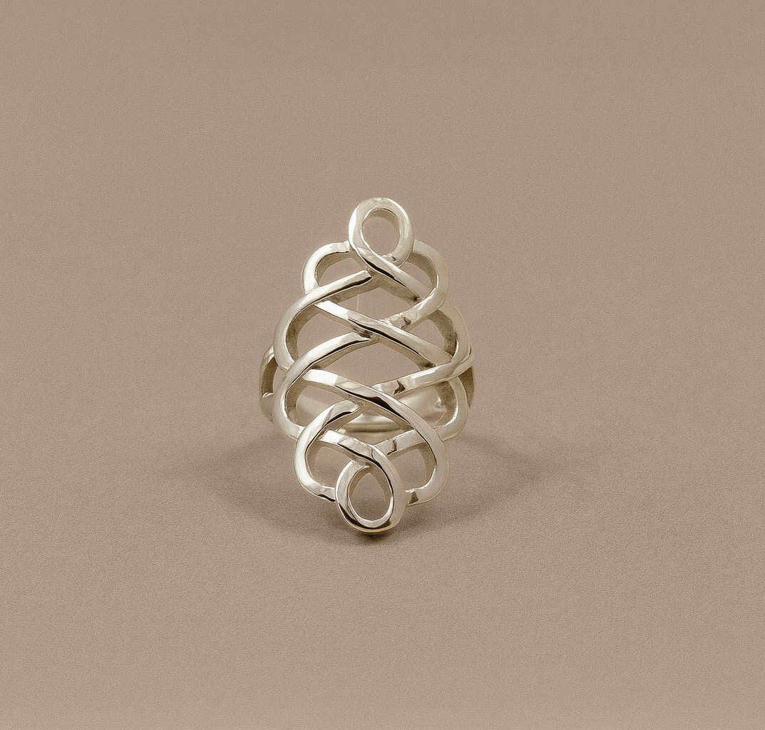 Anello Nodo Tibetano