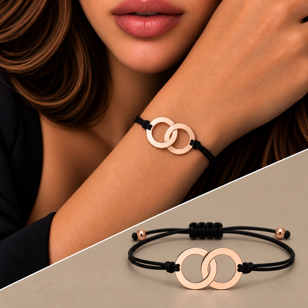 Bracciale due cerchi