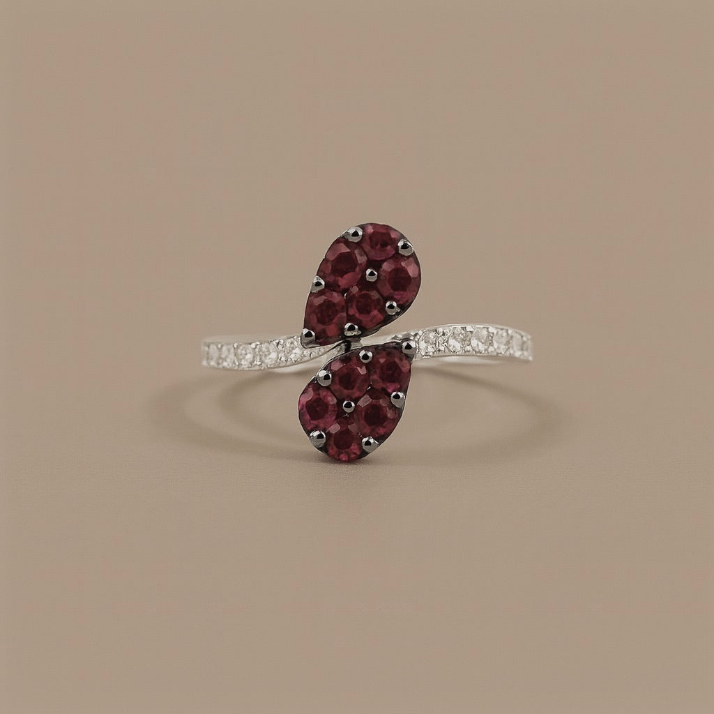 Anello oro 18kt contrariè