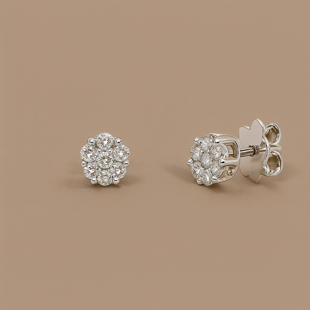 Orecchini punto luce pressure set