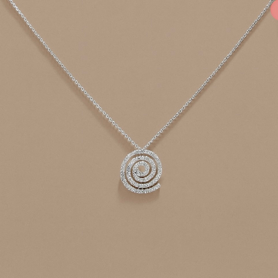 Ciondolo oro 9kt spiraletta