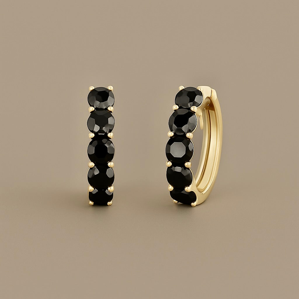 orecchini cerchio griffe