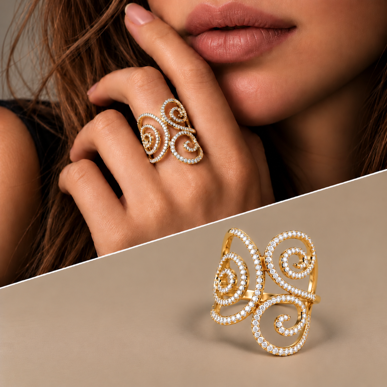 anello riccioli