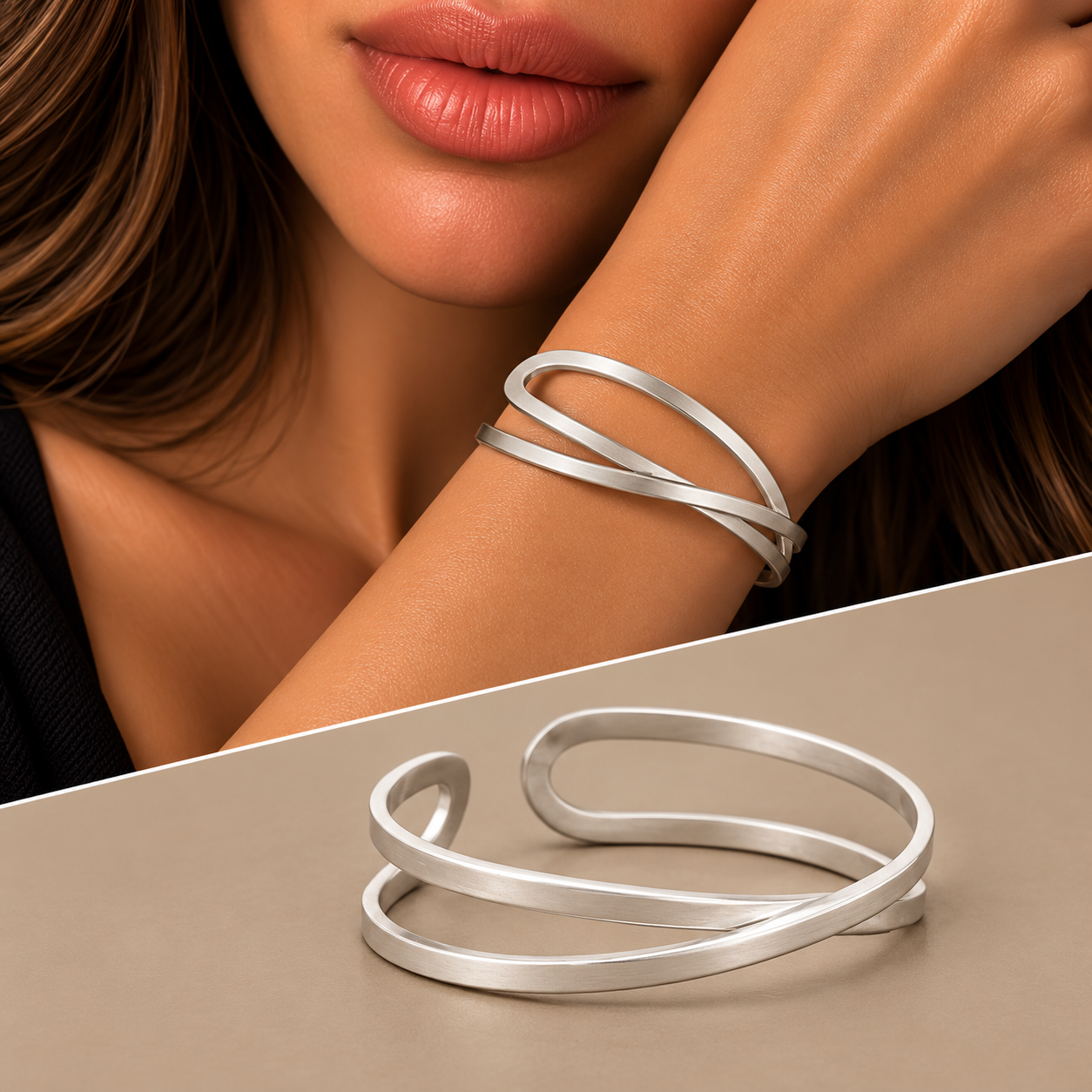 Bracciale lastra infinito