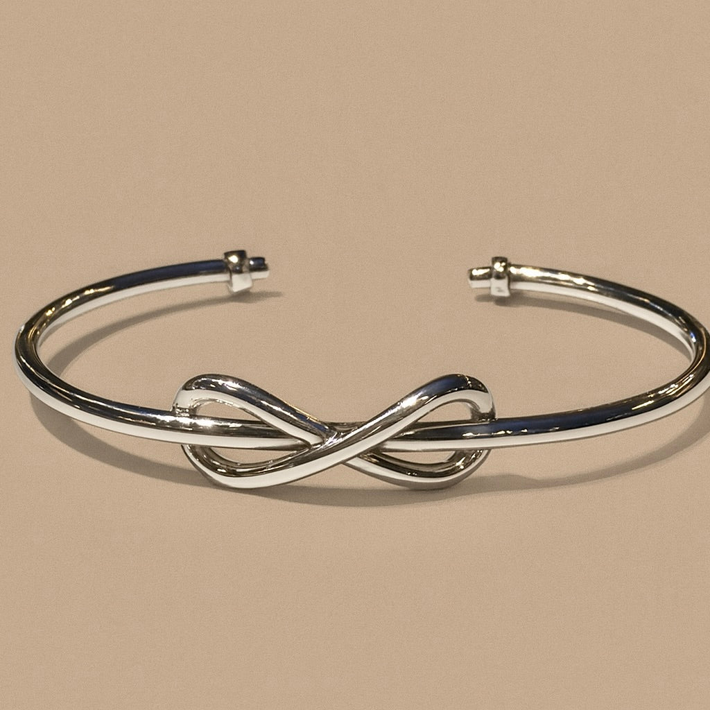 BraccIale in argento infinito filo