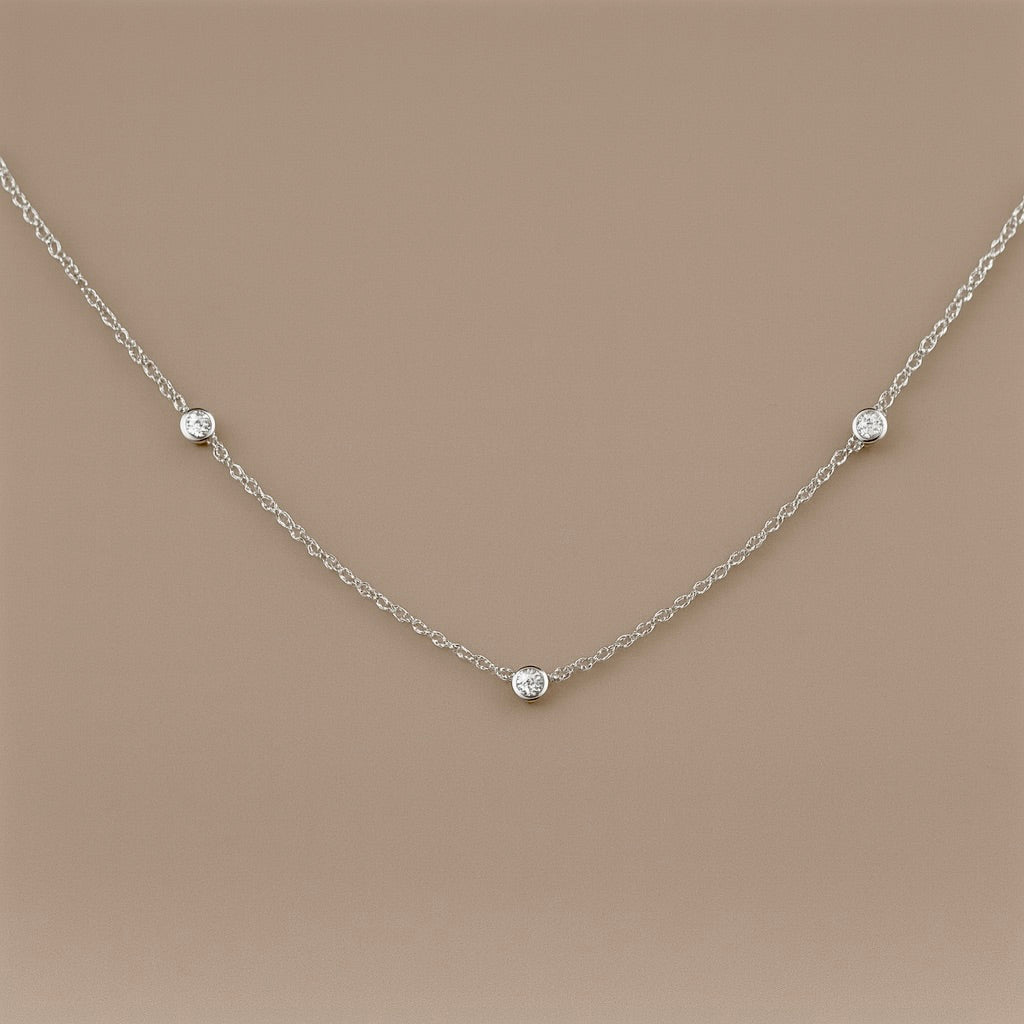 Collana con diamanti