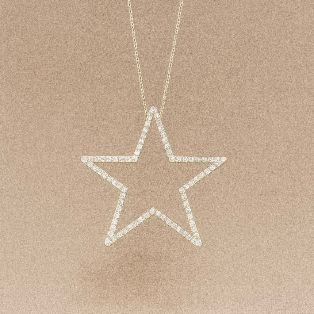 Ciondolo stella media