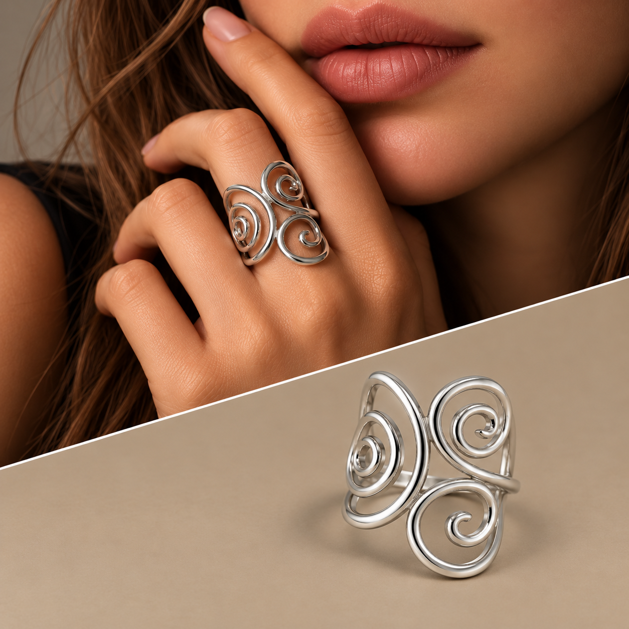 Anello riccioli