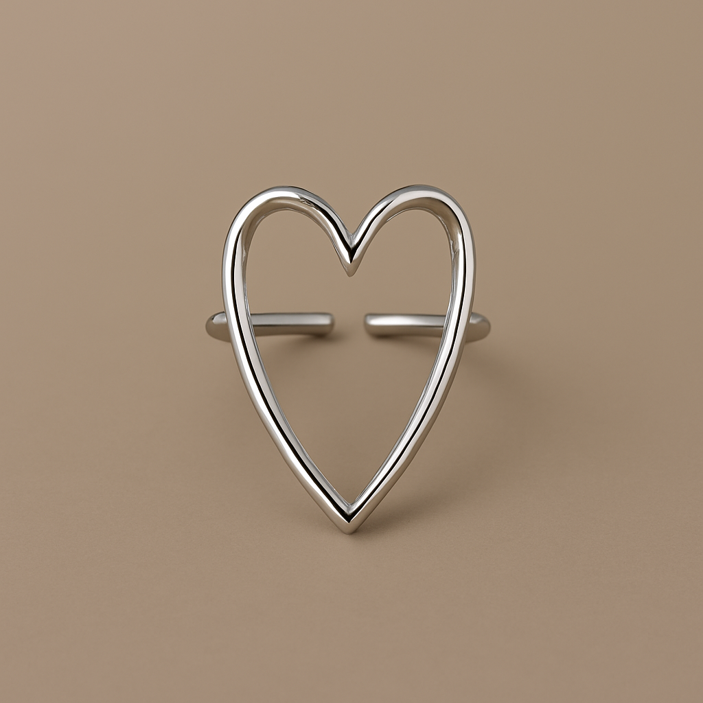 Anello filo cuore