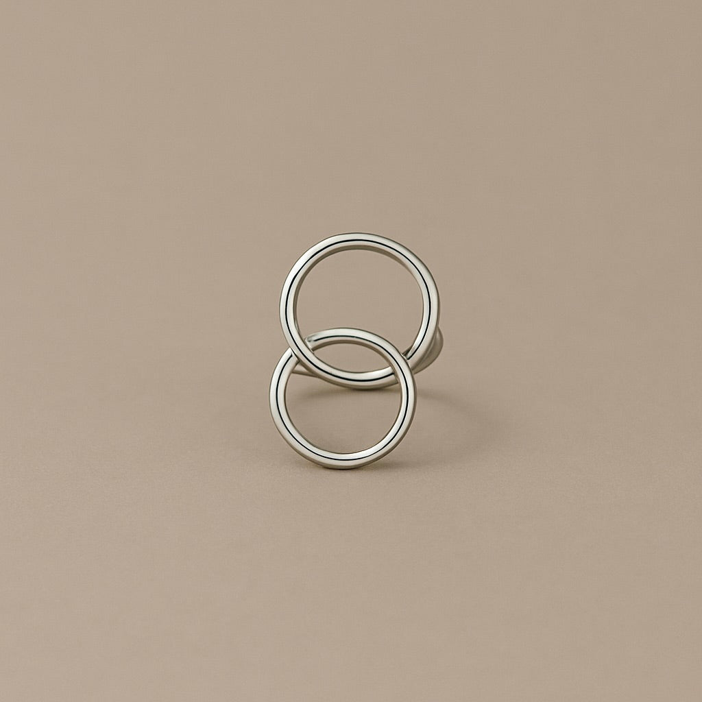 Anello due cerchi