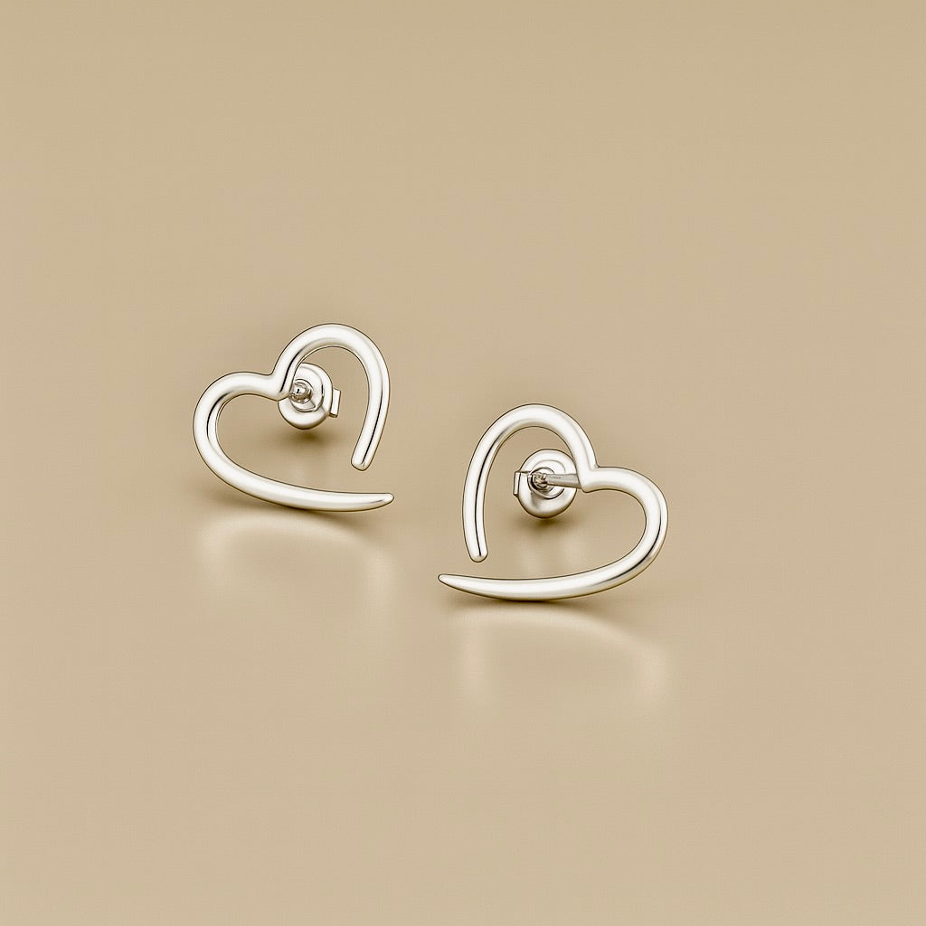 orecchini cuore