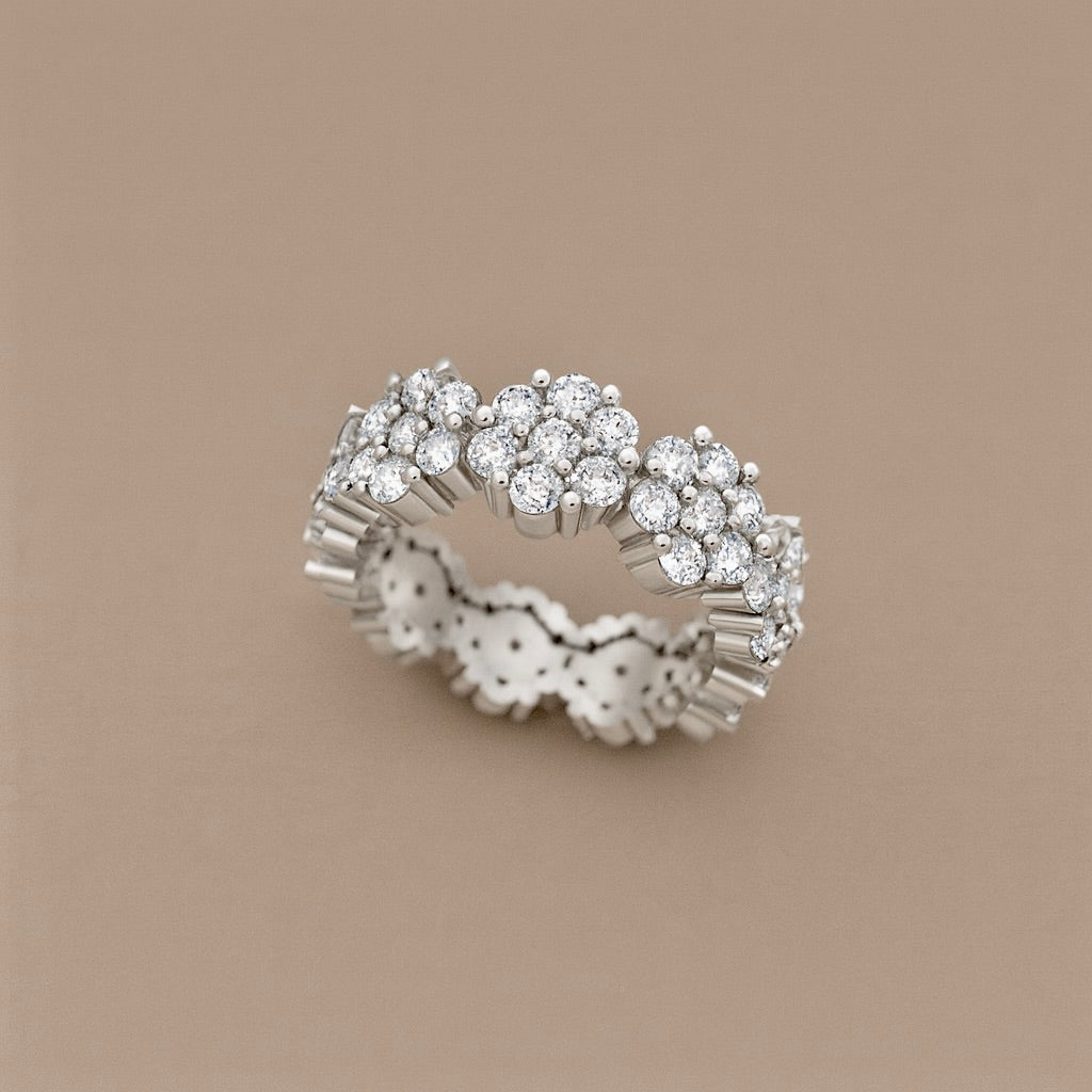 Anello oro 18kt riviera magic giro intero