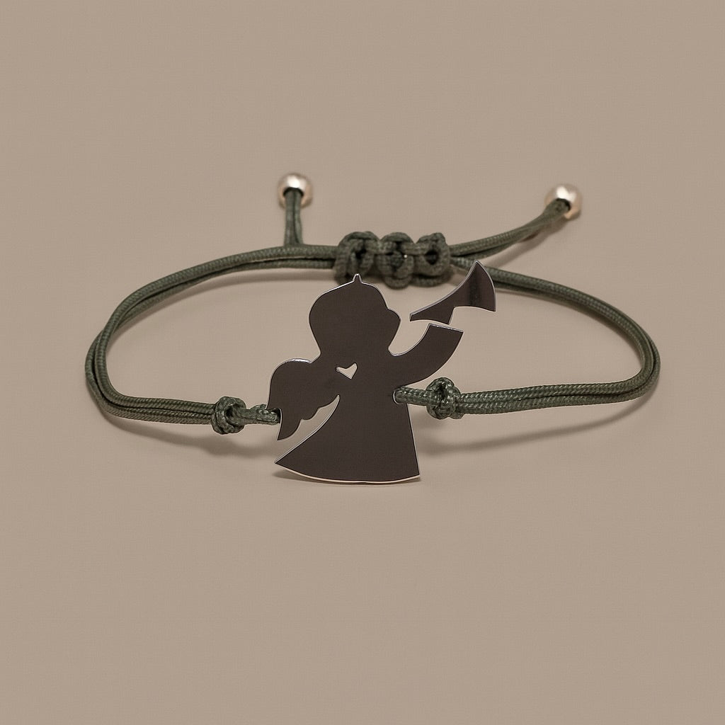 Bracciale angelo con la trombetta