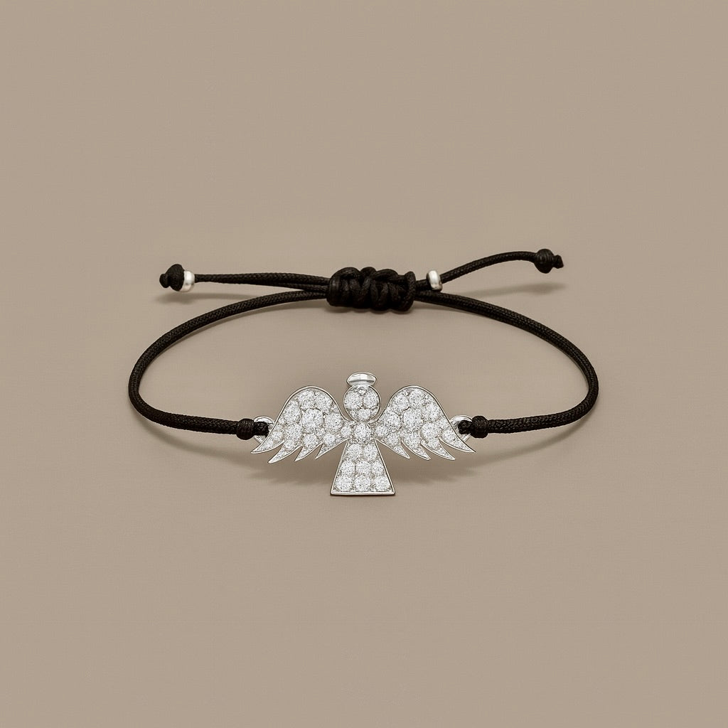 Bracciale angelo diamanti