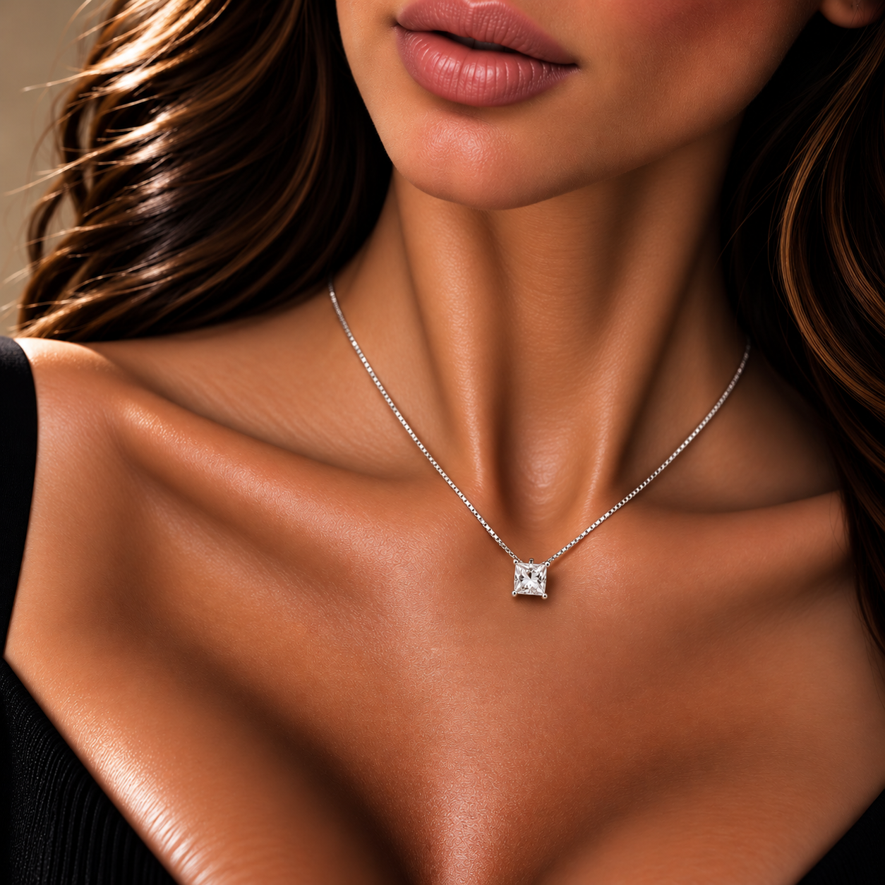 Ciondolo punto luce princess