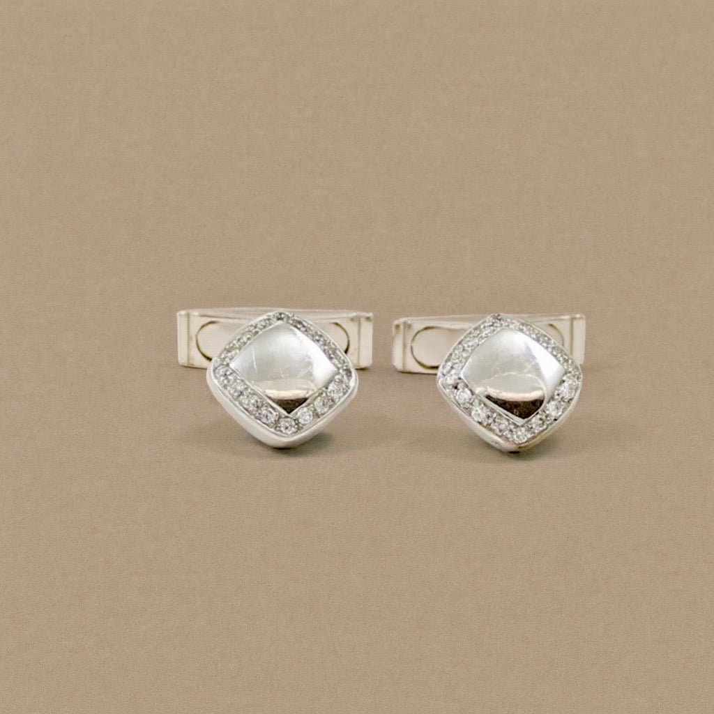 Gemelli bottone rombo