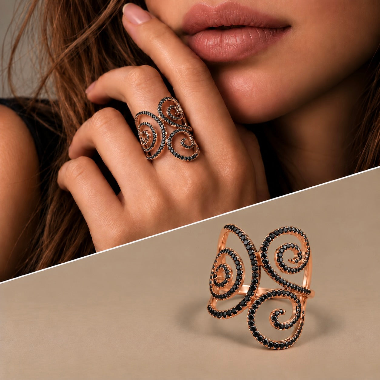 Anello riccioli