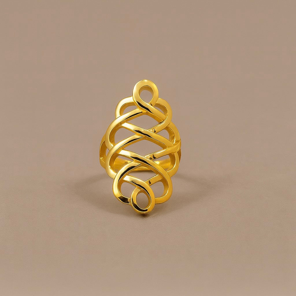 Anello Nodo Tibetano