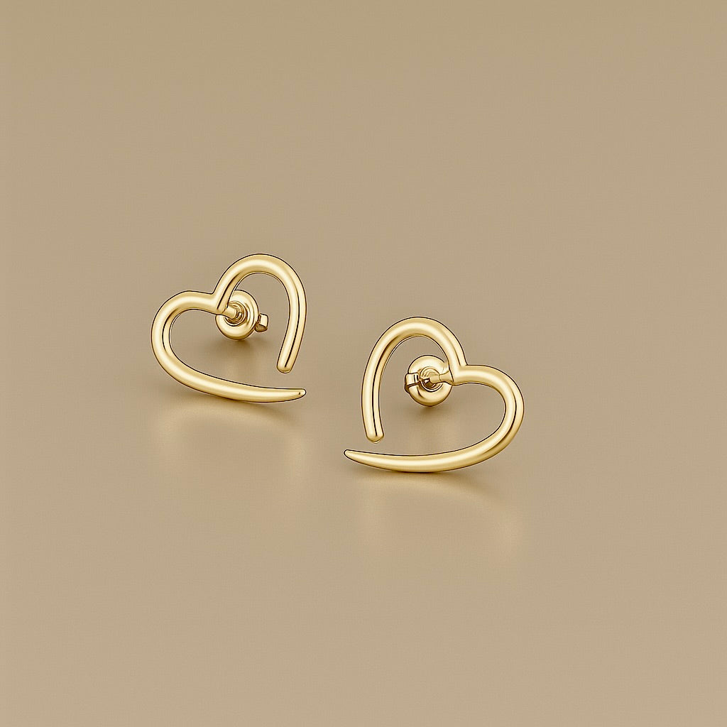 orecchini cuore