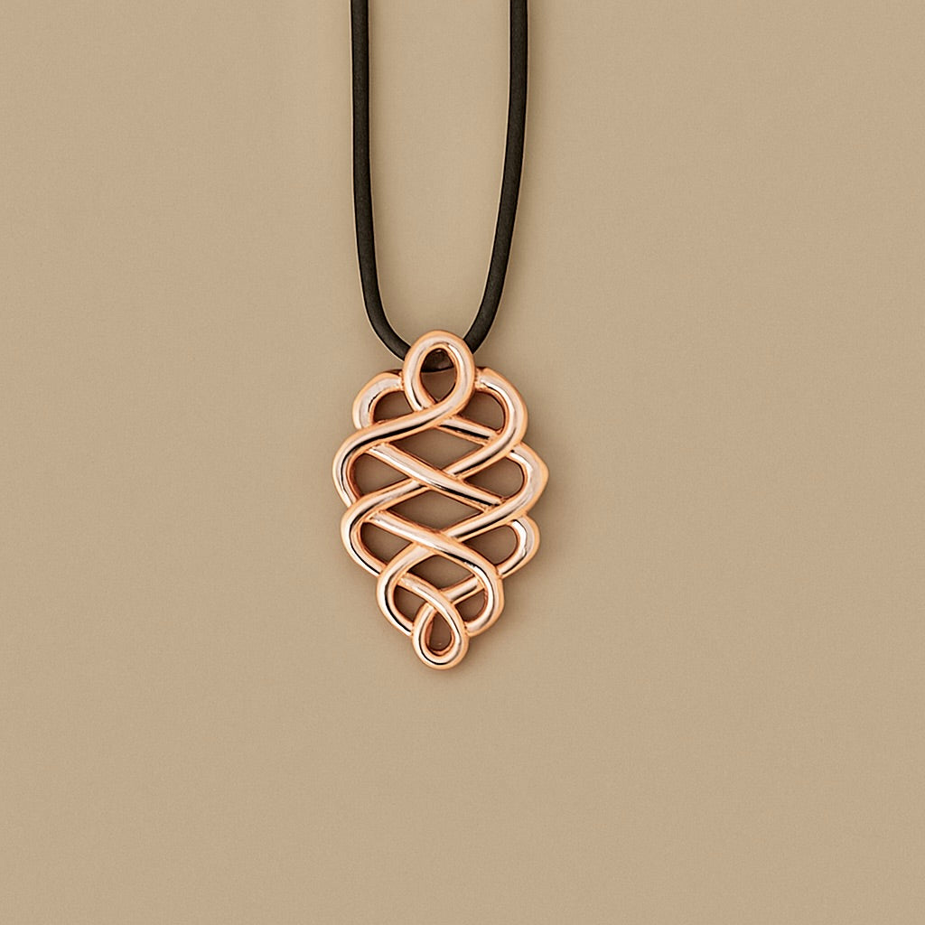 Ciondolo nodo tibetano