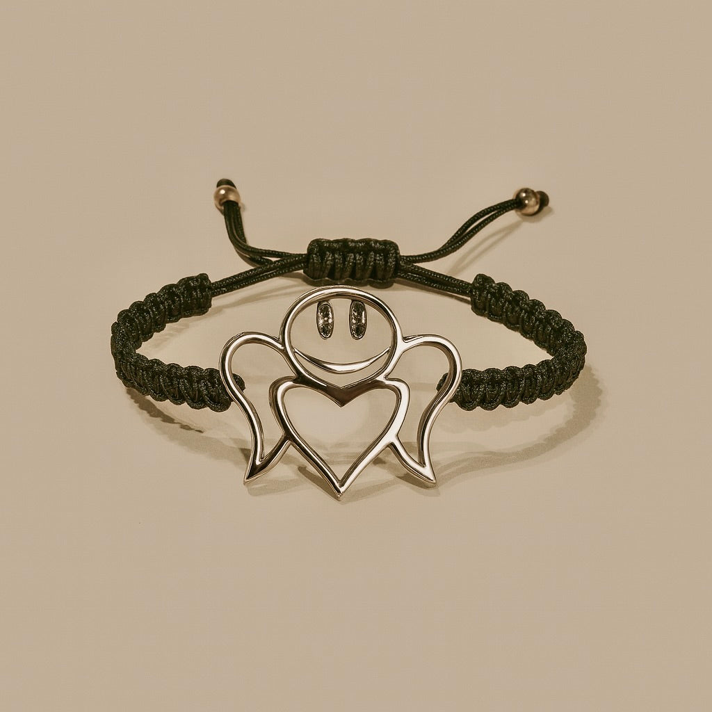 Bracciale oro 9kt Angelo smile