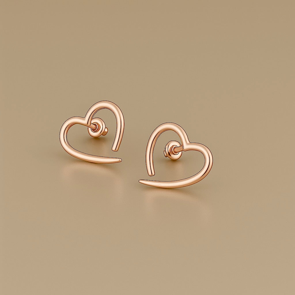 orecchini cuore