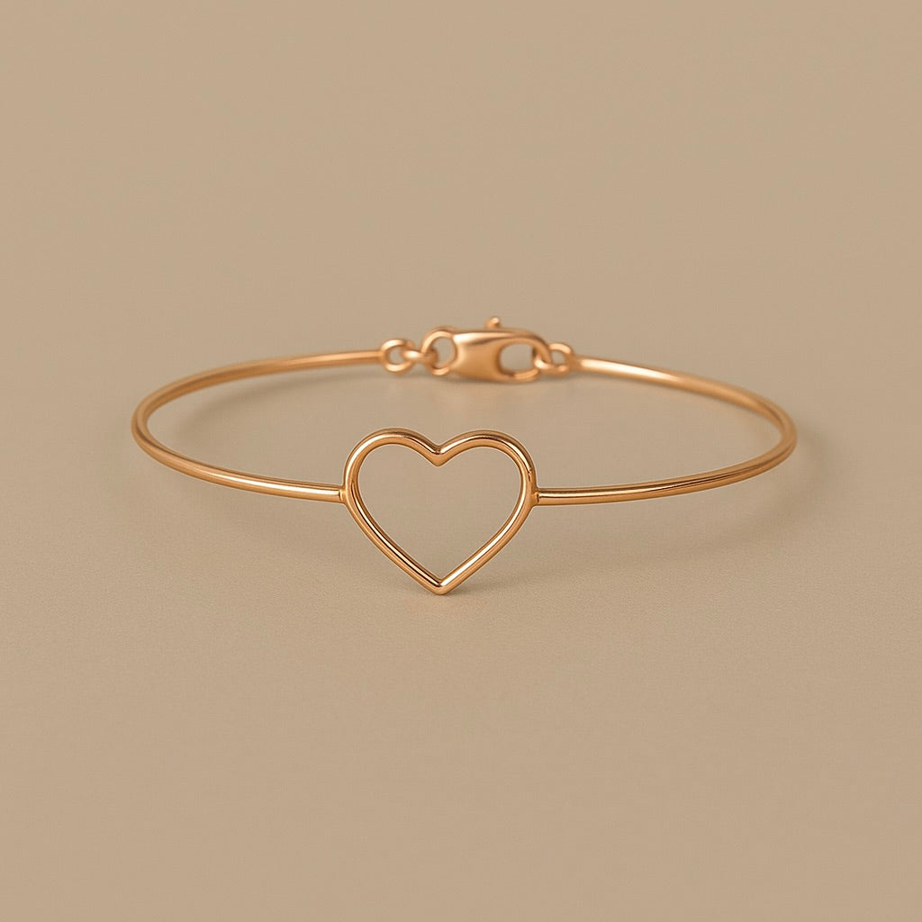 Bracciale filo cuore