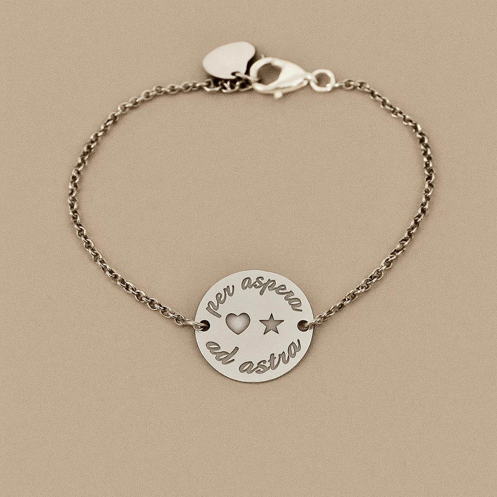 Bracciale "per aspera ad astra"