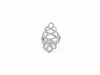 Anello Nodo Tibetano diamanti white ( Varianti oro 9kt / 18kt ) - Puntodgioielli