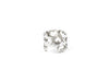 Anello argento doppia fascia cuori diamanti black - Puntodgioielli
