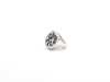 Anello "STICAZZI" argento diamanti black - Puntodgioielli